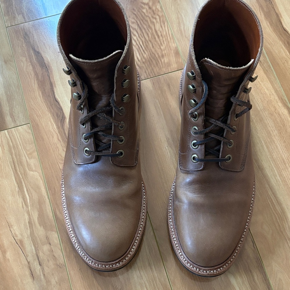 Men's Grant Stone Diesel boots (size 11 D) Dune